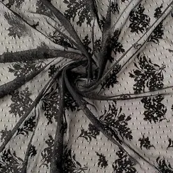 Сетка эластичная черная букет