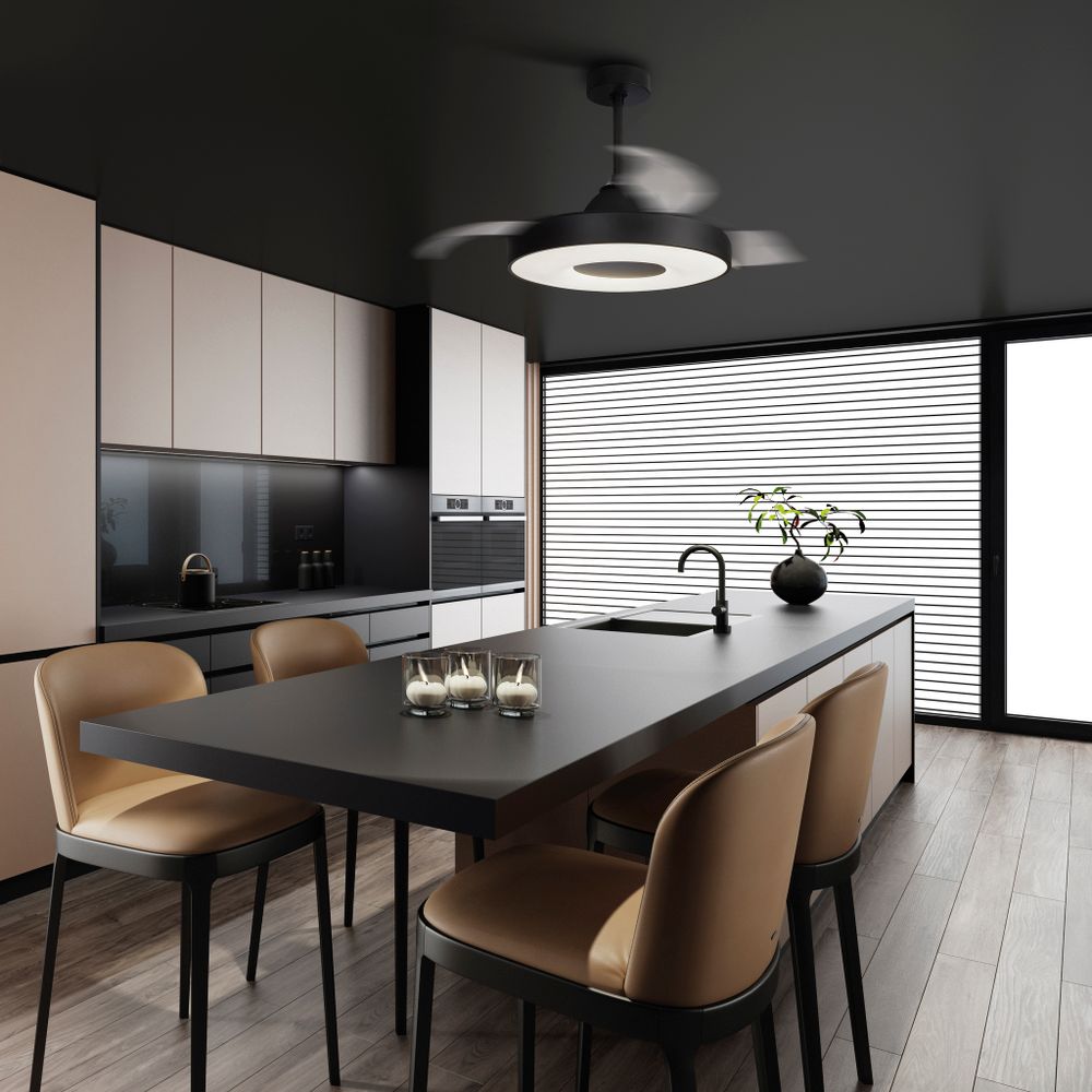 8218 Люстра потолочная-вентилятор COIN FAN