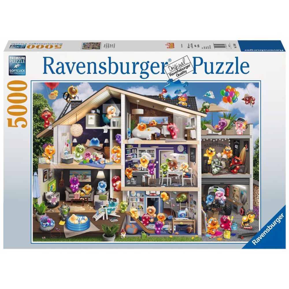 Ravensburger - Пазл Кукольный домик Gelini 5000 шт. 174348