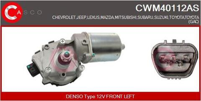 CASCO - 3430SWP1-POL - Wiper Motor - Na nasem stanju artikl proizvodaca POLCAR.