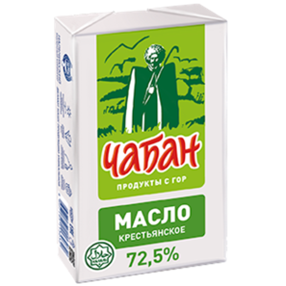 Чабан Масло Крестьянское 72,5% 380г