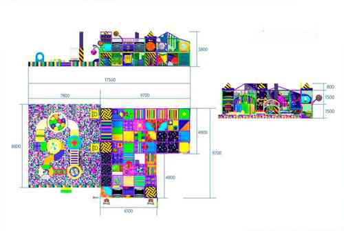 Детский игровой лабиринт «Космическая Паутина»