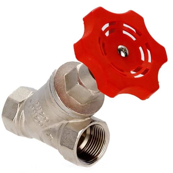 Вентиль ViEiR 3/4 запорно-регулировочный прямоточный GL184 купить в Москве и Московской области по низкой цене с доставкой по России — (2) Вентиль ViEiR 3/4 запорно-регулировочный прямоточный GL184 — (2)