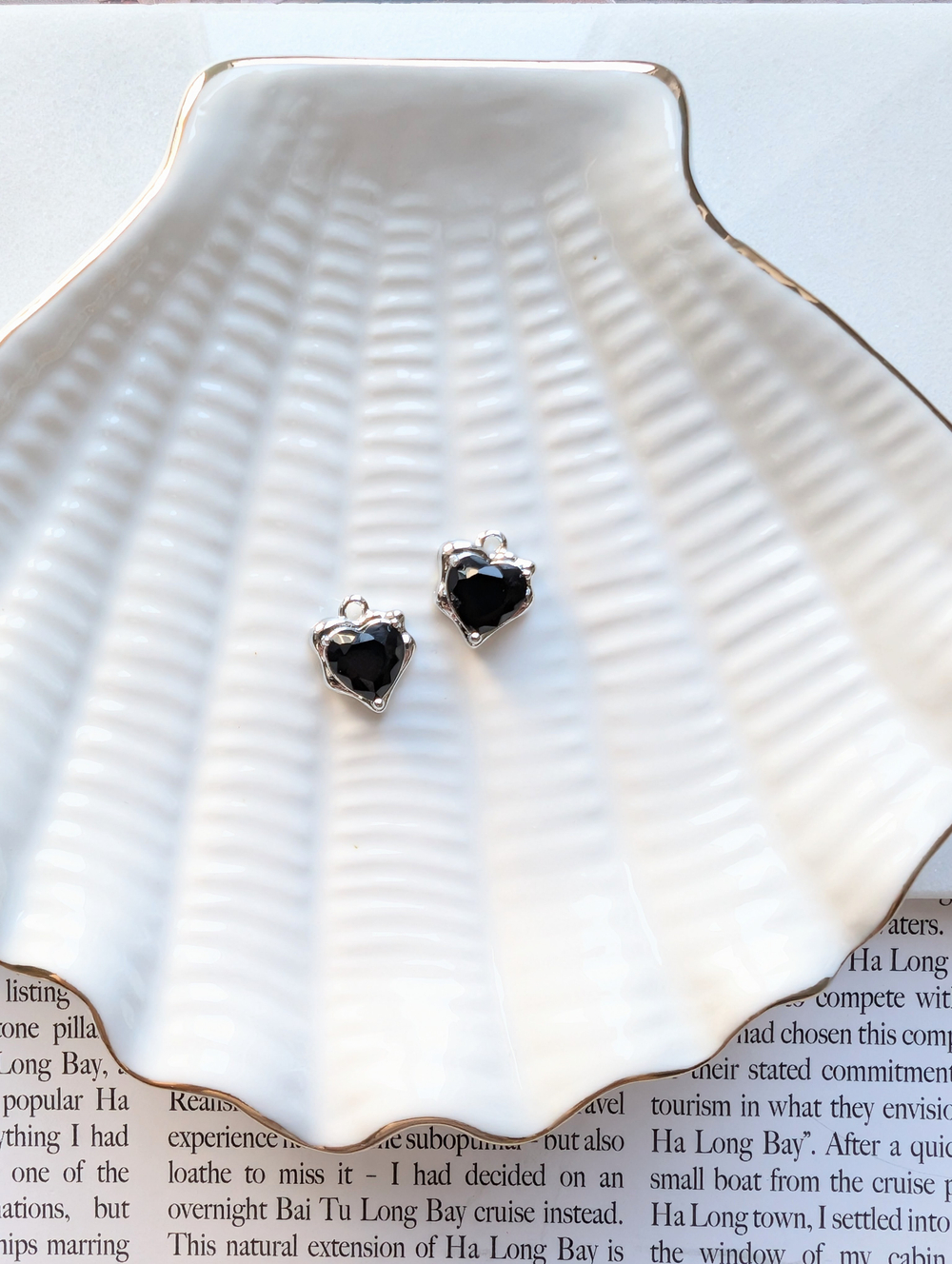 Подвеска асимметрия черная