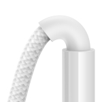 USB-C - Lightning Кабель Baseus Display 2 Charging+Data 20W 1-2m - Moon White