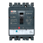 Выключатель автоматический в литом корпусе ВА-99C 100/80А 3P 35кА с термомагнитным расцепителем EKF