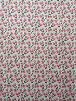 Микровельвет 100% хлопок Тюльпаны