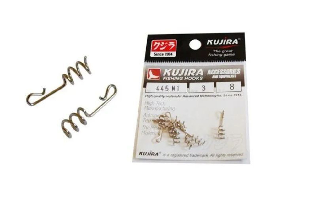 Застежка для рыбалки Kujira 445 Ni №01, 8 шт