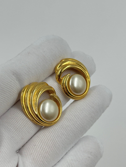 Серьги с «жемчугом»