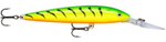 Воблер RAPALA Down Deep Husky Jerk 14, 14см, 23гр, цвет GF