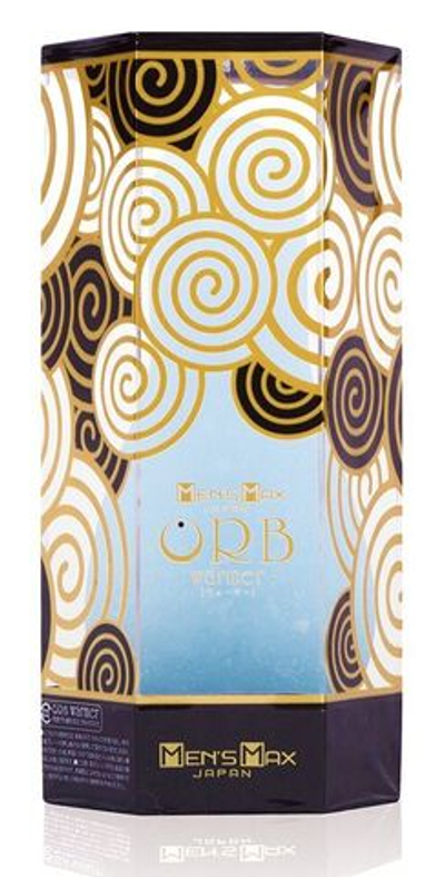 Мастурбатор-вагина с пластинами для нагрева Men sMax ORB warmer (Цвет: белый)