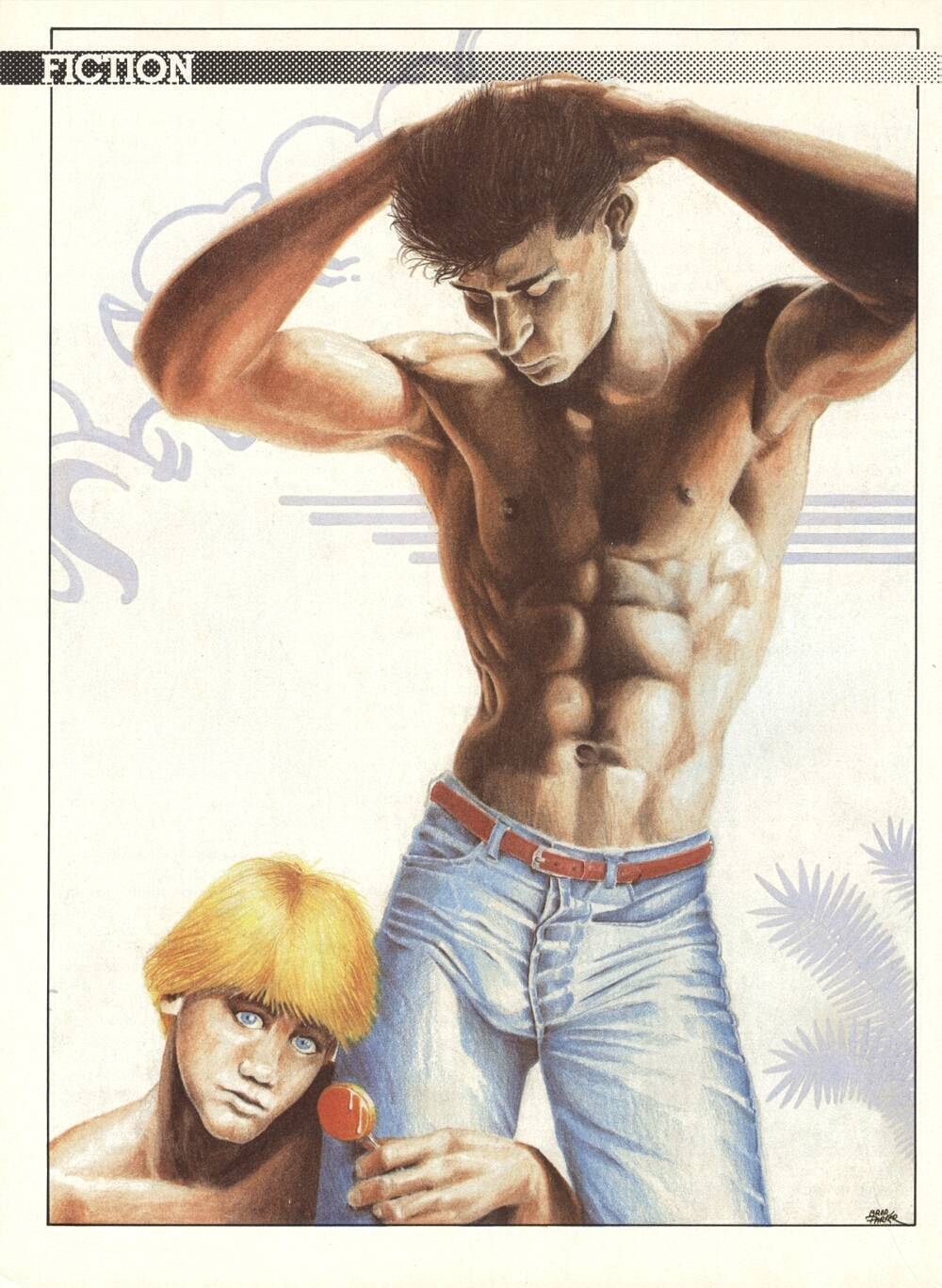 Brad Parker aka Ace Moorcock - эротическое искусство художника Брэда Паркера. 18+