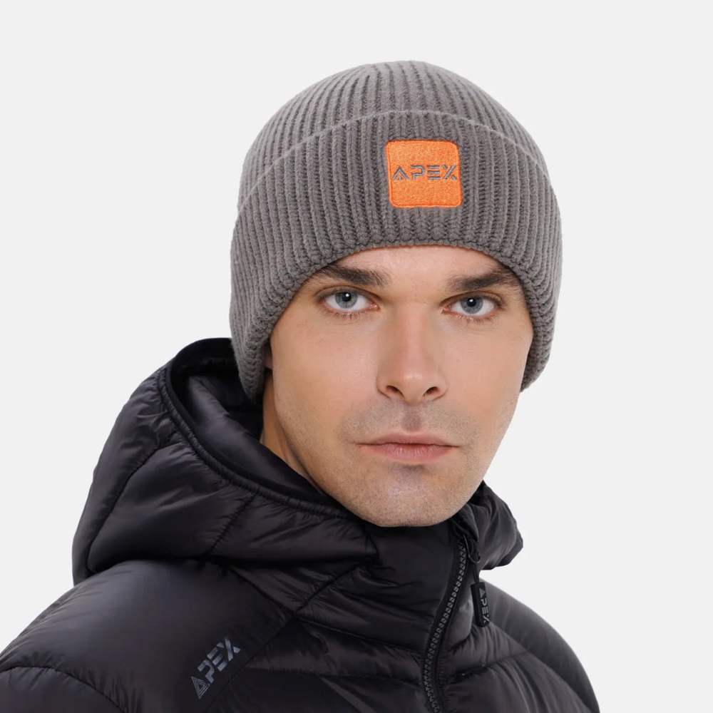 Шапка Winter APEX серый