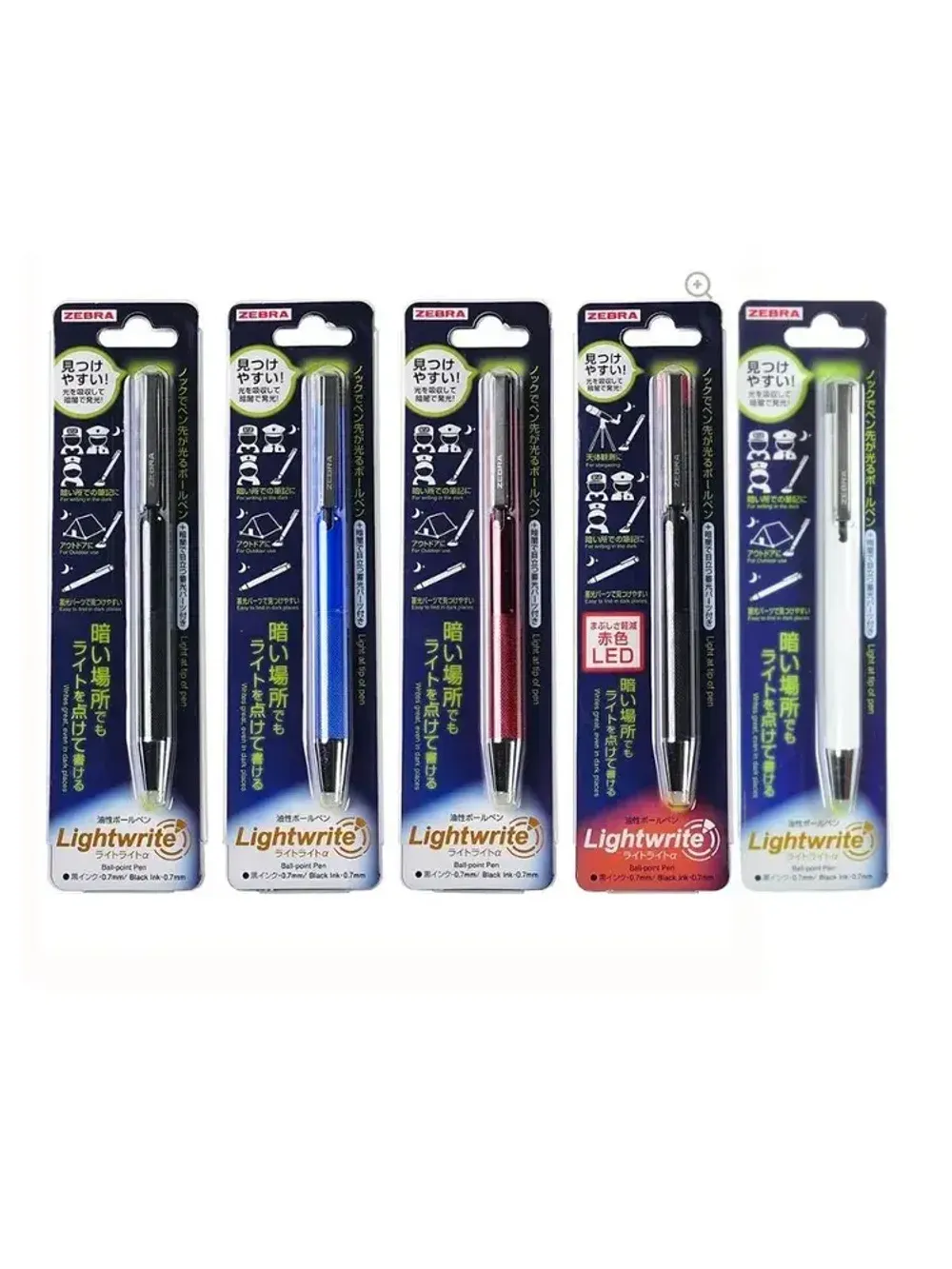 Шариковая ручка Zebra Litewriting Alpha (P-BA96-R) 4