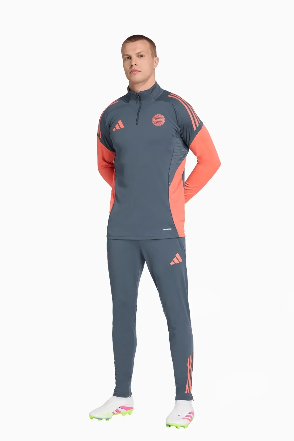 Кофта adidas FC Bayern 25/26 Training Top - серый