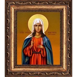 Анастасия Патрская мученица. Икона на холсте.