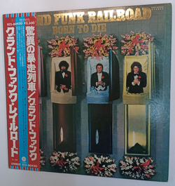 Винтажная виниловая пластинка Grand Funk Railroad Born To Die (Japan 1976)