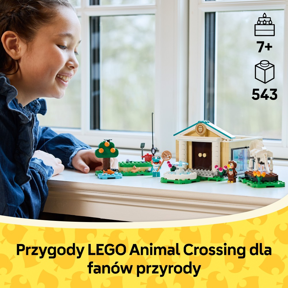 LEGO Animal Crossing - Blathers и коллекция музейная 77056