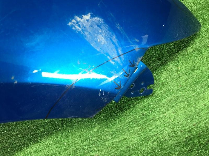 Крыло переднее правое Ford Mustang 6 Shelby (2014-2017)