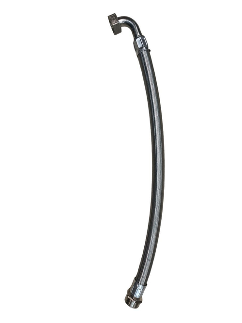 Гибкая подводка для воды угловая нерж.сталь 4WATER, 60 см, 1"SS, гайка/штуцер