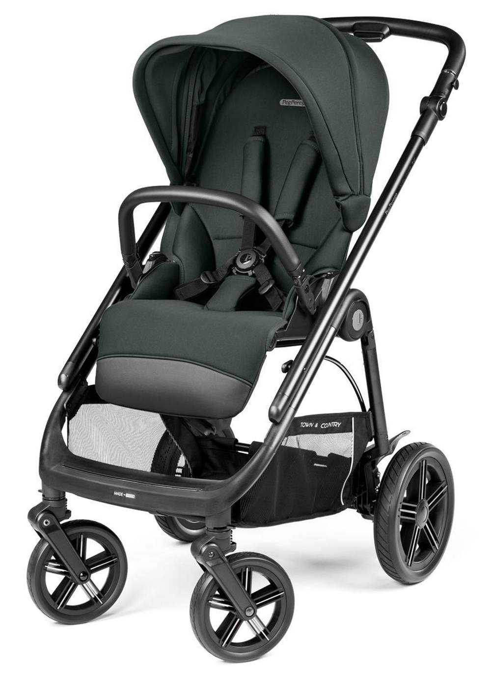Коляска Peg Perego Veloce TC Brio Culla Belvedere Lounge 3 в 1 Metal