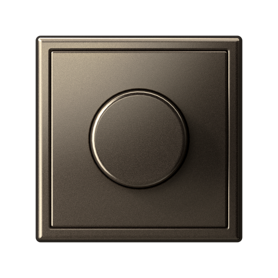 Светорегулятор поворотно-нажимной (диммер) ArtGallery LED RC 400Вт механизм мокко SE GAL000623