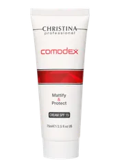 Матирующий защитный крем spf 15