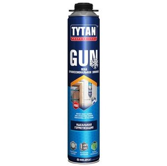 Пена монтажная профессиональная Tytan Gun зимняя 750 мл