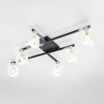 Citilux Вирта CL139165 Люстра потолочная Чёрная Матовая