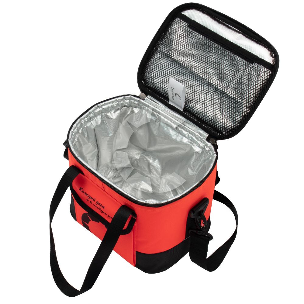Сумка изотермическая &quot;СЛЕДОПЫТ - Red Line&quot;, 13 л, цв. коралловый/3/