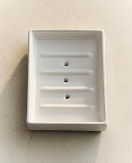Zara Home мыльница, фаянс, белый