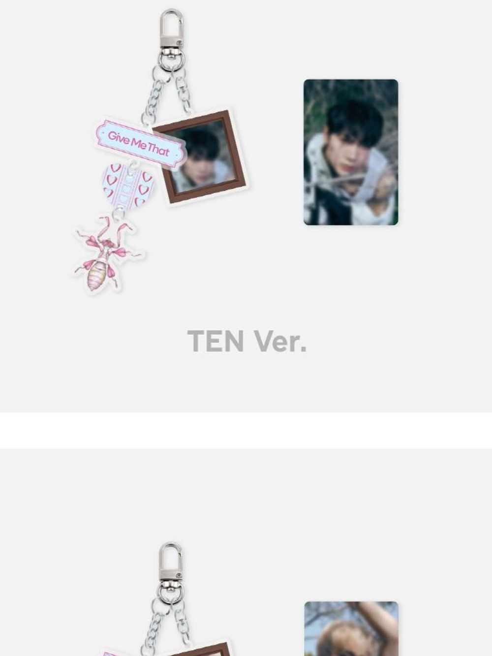 товары WAYV - GIVE ME THAT MD ACRYLIC PHOTO KEYRING