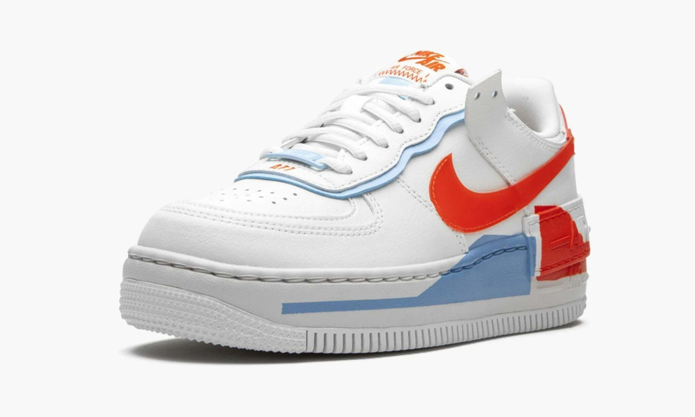 Air Force 1 Low Shadow WMNS "Summit White Team Orange"
