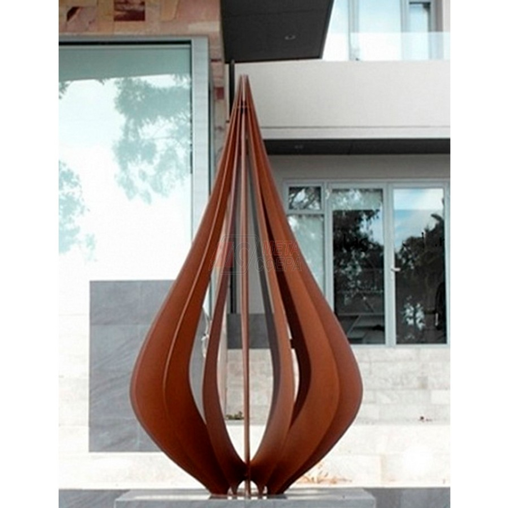 Парковая скульптура Пламя