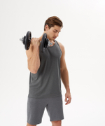 Гриф гантельный BB-107 d=25 мм, металлический, хромированный, 35 см