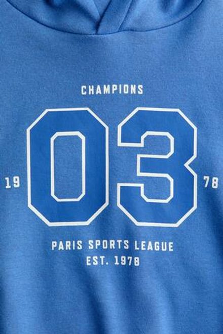 H&M Толстовка с капюшоном, синий