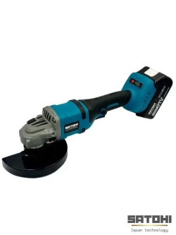 SATOHI 2 в 1 УШМ (болгарка) и Гайковерт, Набор электроинструментов Бесщеточный 2 акб