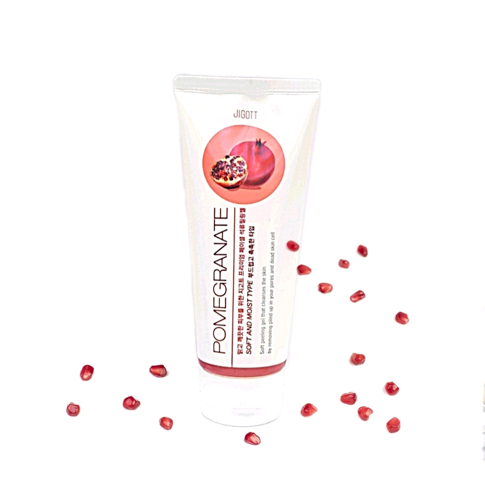 Гель-пилинг для лица ГРАНАТ JIGOTT Premium Facial POMEGRANATE Peeling Gel, 180 мл.