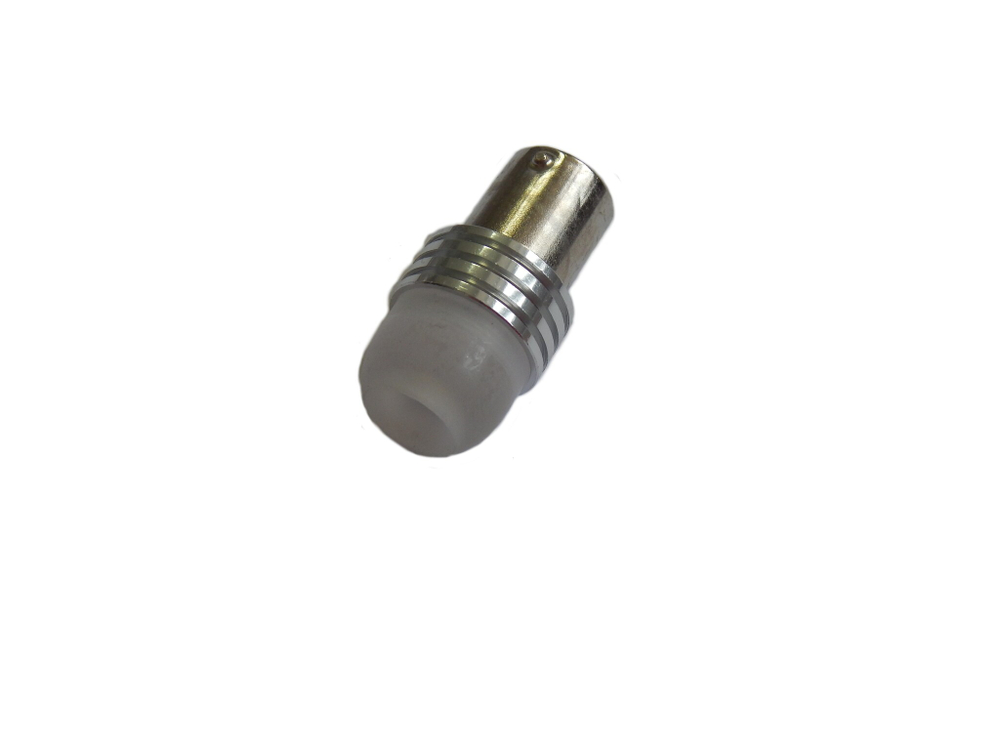 Лампа светодиодная S25-1156-HP-12V 1 контакт WHITE линз 4095+ бол цок лампа 4095