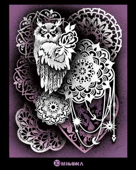 Трафарет для аэротату Milena 10