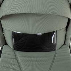 Детская коляска Roan Bass Next 3 в 1 с автокреслом Tutis Elo Black BSN/43/2 Sage Green/Black/ руч.Black