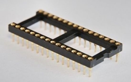 Панелька для микросхемы 32 ноги широкая цанговая TRL-32