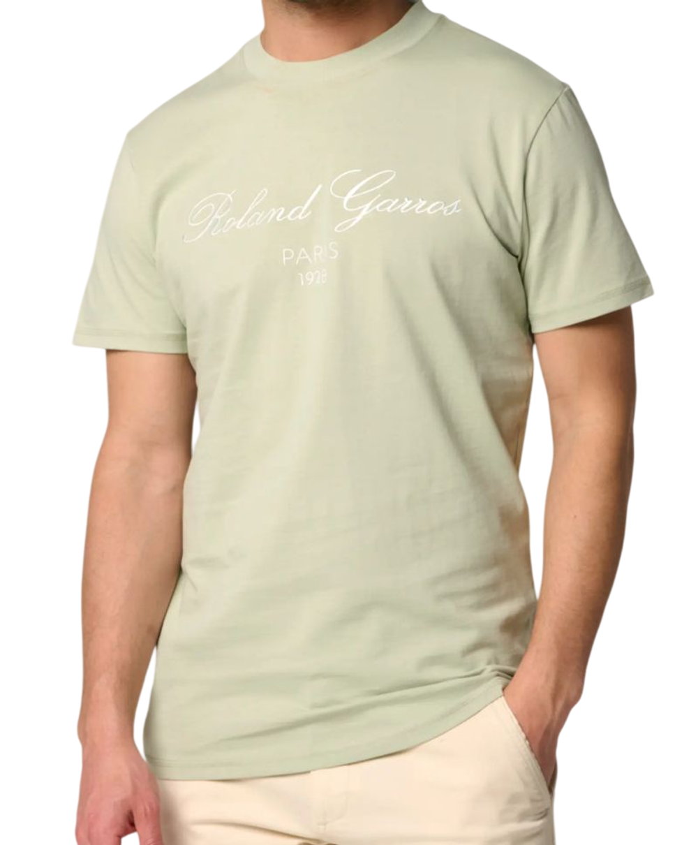 Теннисная футболка Roland Garros Sporty Chic Tiago - green