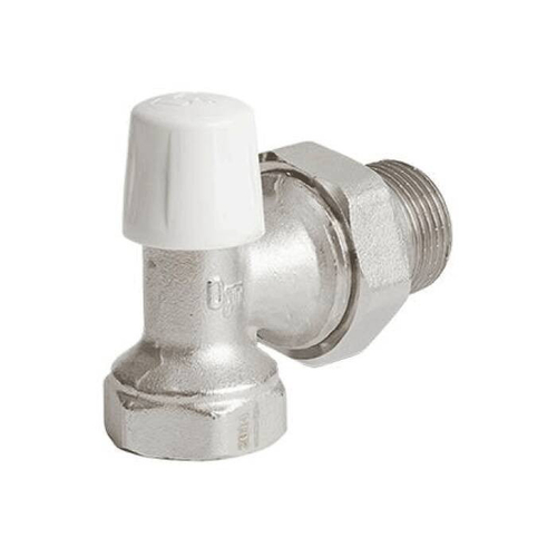 Клапан запорный для радиатора Ду 15 Ру10 ВР угловой Ogint