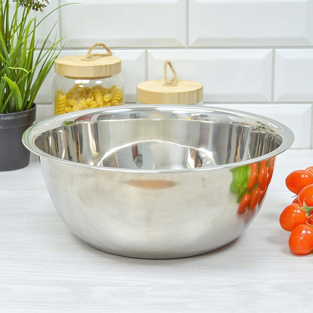 Миска 28см нерж глубокая