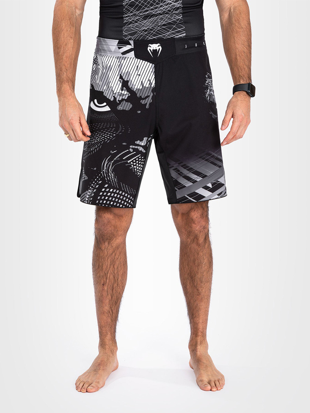 Шорты ММА Venum Gorilla Jungle Black/White