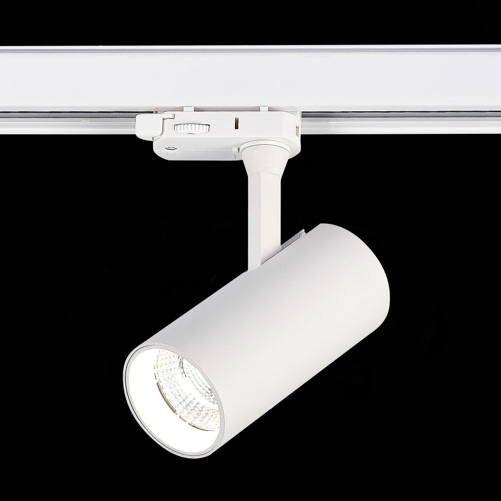 ST661.546.10 Св-к трек. Белый LED 1*10W 4000K 800Lm Ra&amp;gt;90 38° IP20 L130xW60xH195 165-265V Трехфазная трековая система