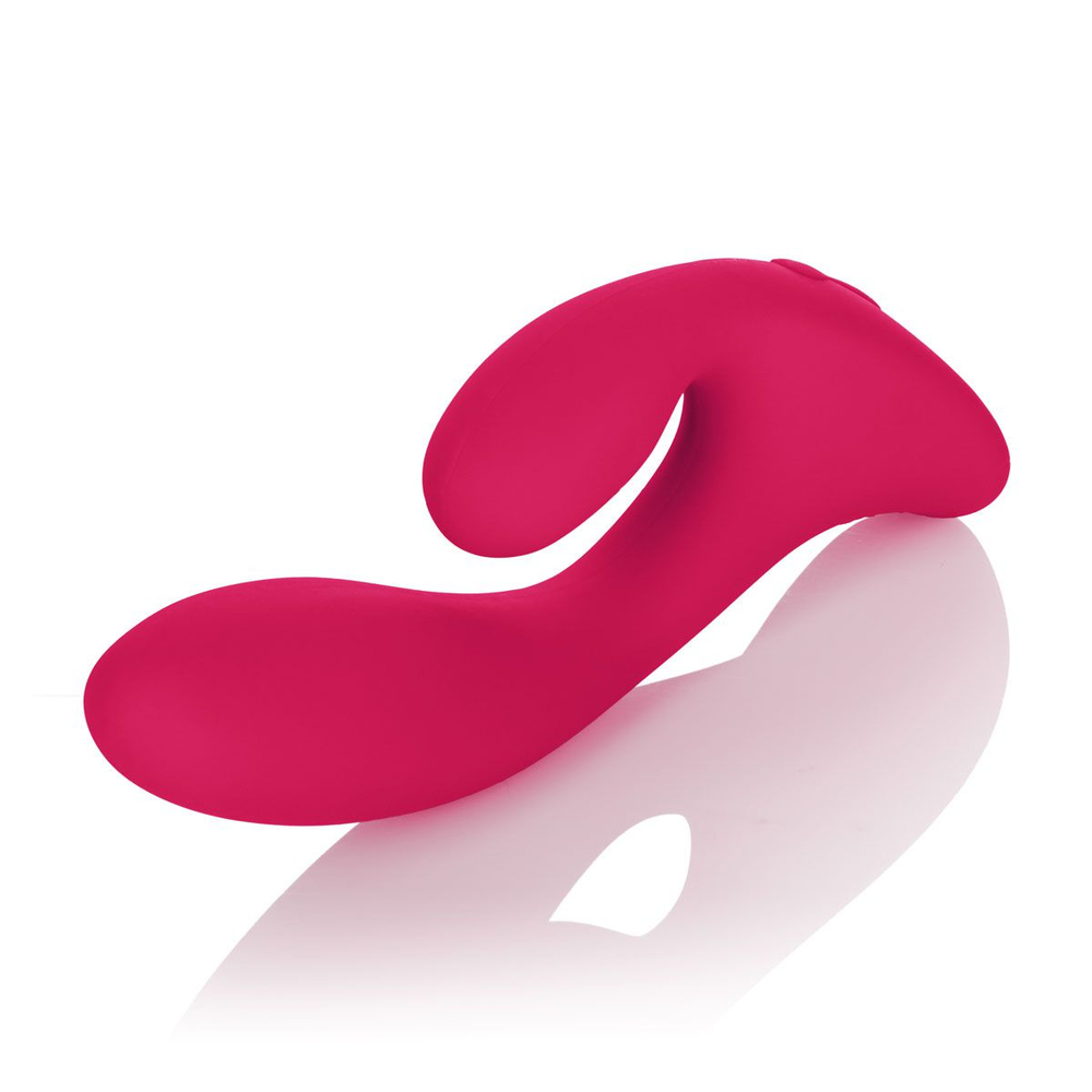 Двойной красный вибратор Silhouette S15 - 20 см. (Цвет: красный)