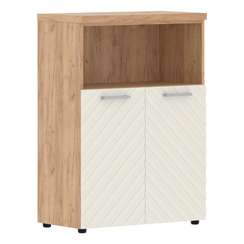 Шкаф с глухими малыми дверьми и топом TLMC 85.3  854х452х1203 TORR LUX