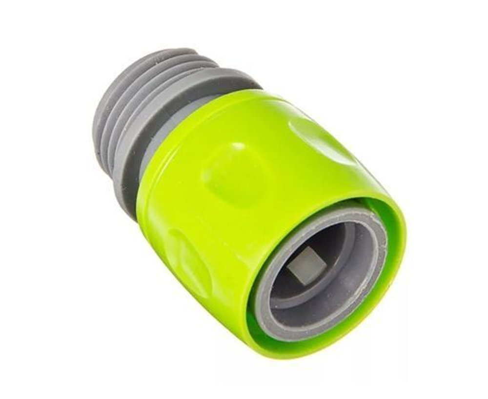 Соединитель быстросъемный д/крана с внешней резьбой 3/4", пластик, E1M